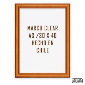 Marco A3 30x40 cm Oregón – 28x19 mm (Clear)